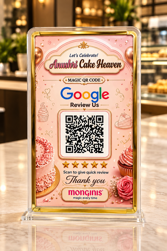 1 QR Premium Bakery Review Standee
